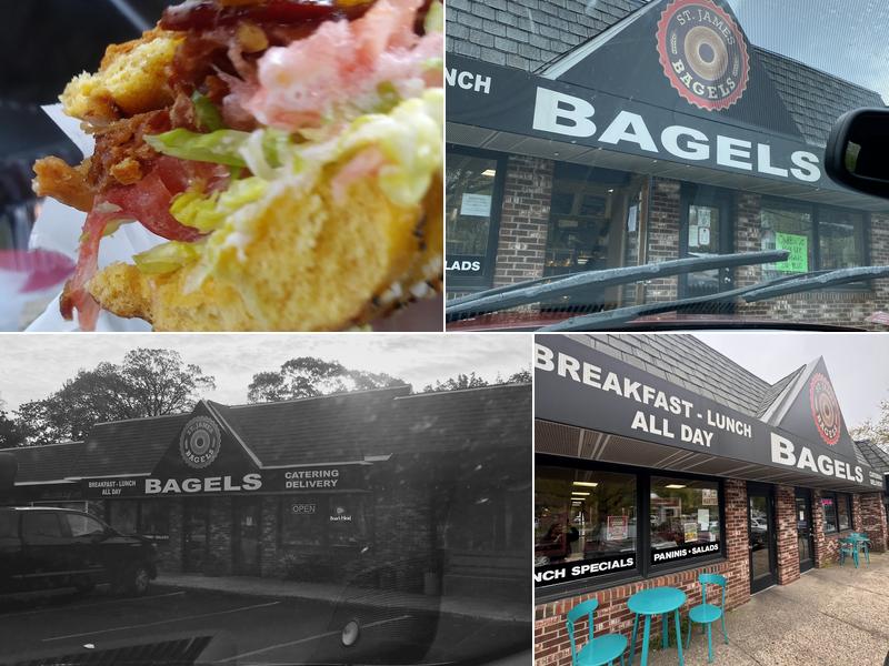 St James Bagels 418 N Country Rd, St James