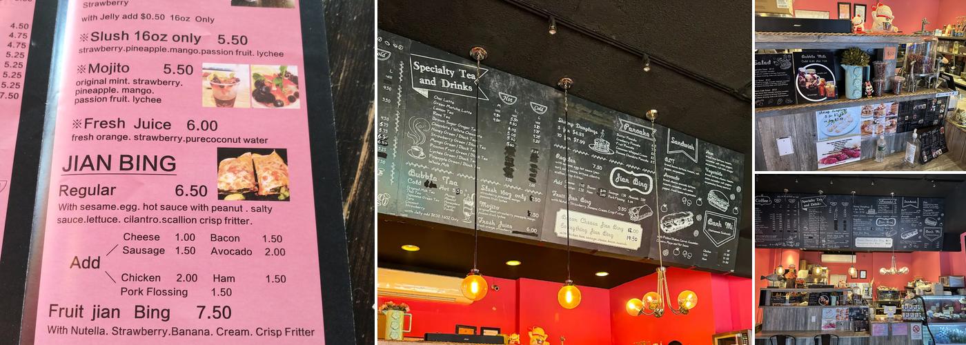 Pink Forest Menu