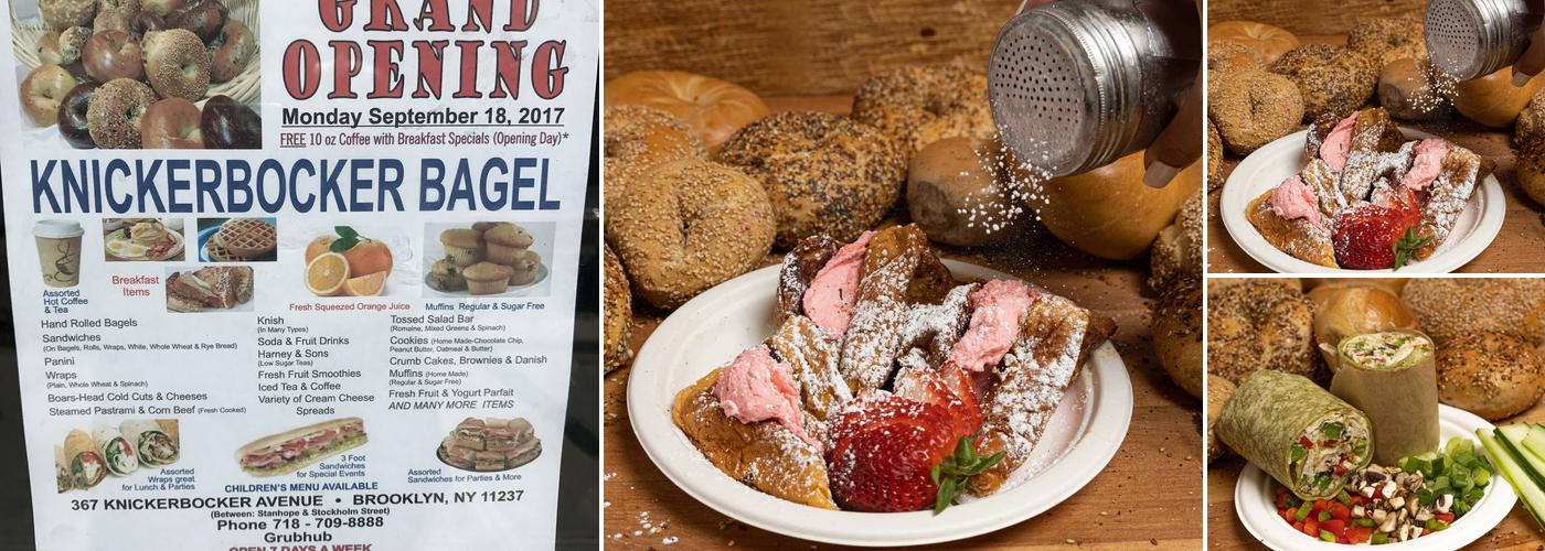 Knickerbocker Bagel Menu