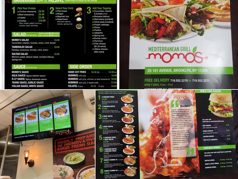 Momo's Menu
