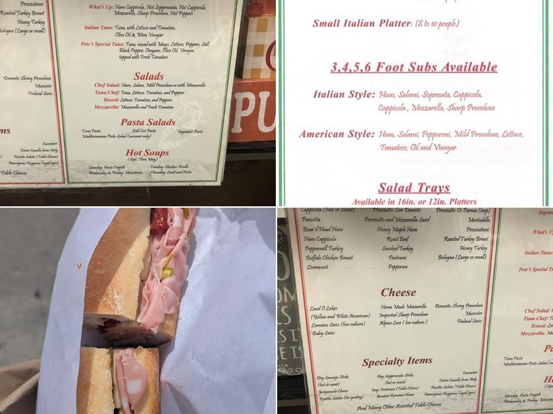 Andrea Salumeria Menu