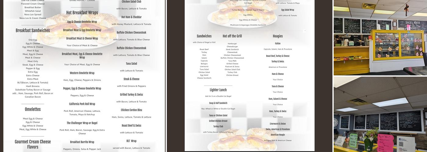 Bagels & Beyond Menu