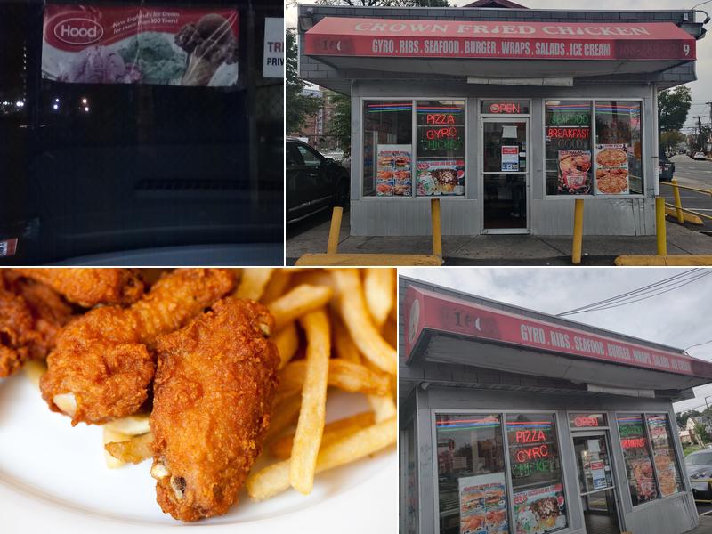Crown Fried Chicken & Pizza 1097 Springfield Ave, Irvington