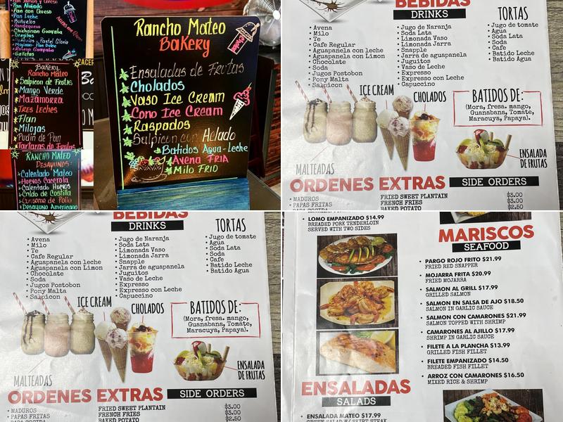 La Comuna Grill Menu