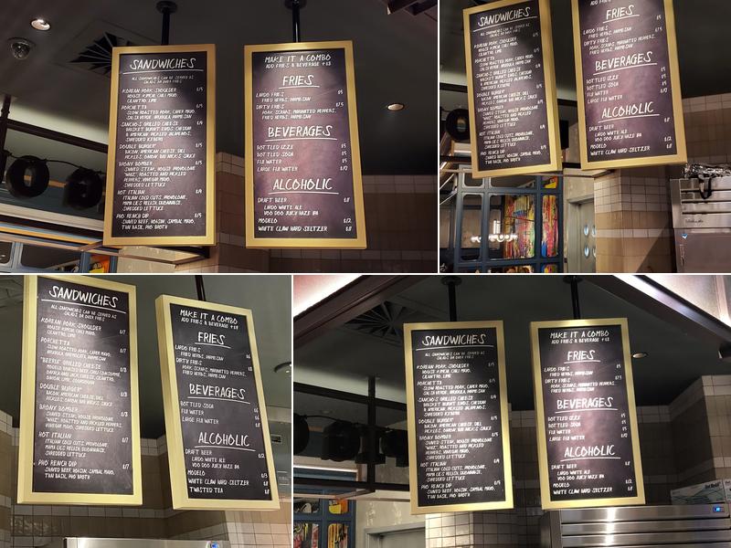 Lardo Menu
