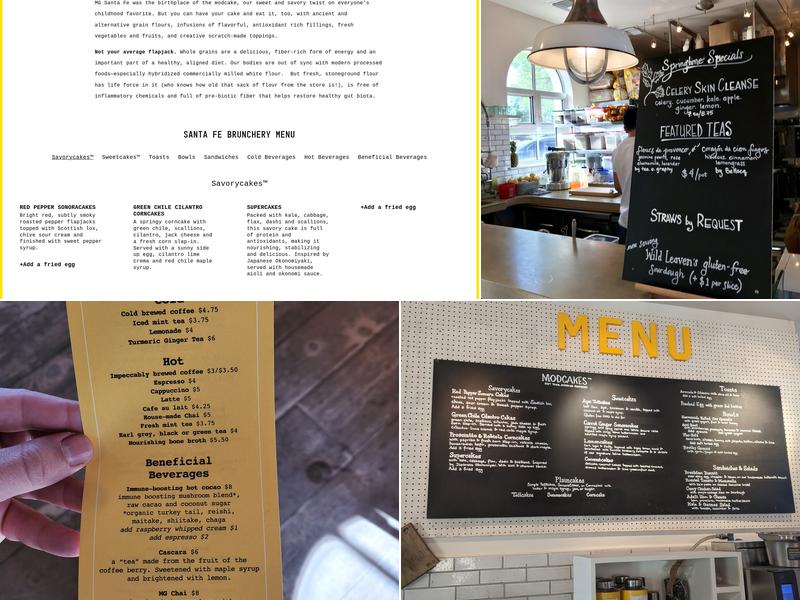 Modern General Feed & Seed Menu
