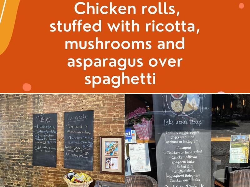 Zopita's on the Square Menu