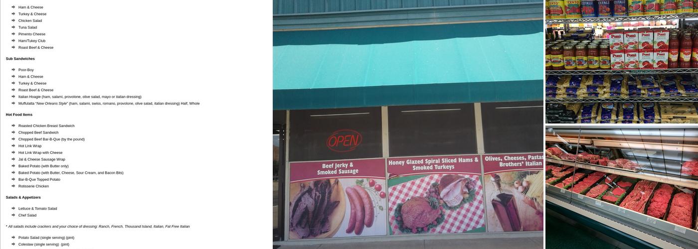 Readfield Meats & Deli Menu