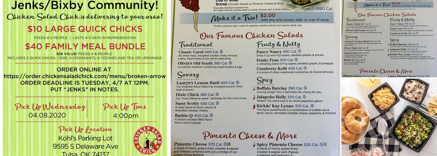 Chicken Salad Chick Menu
