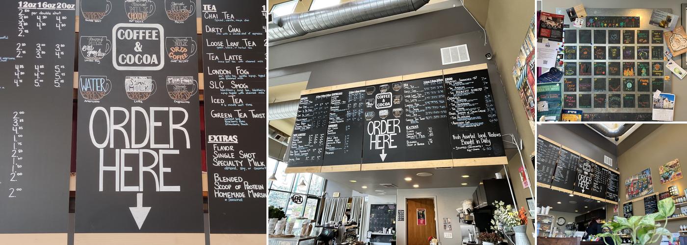 Coffee And Cocoa Menu