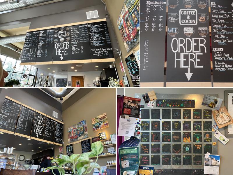 Coffee And Cocoa Menu