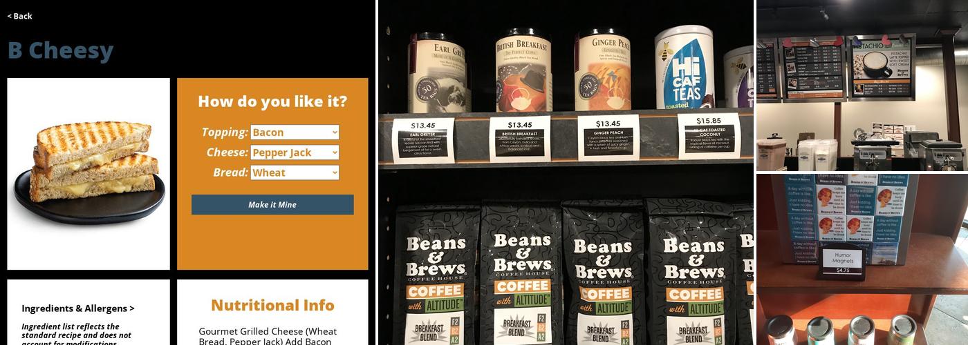 Beans & Brews Coffeehouse Menu