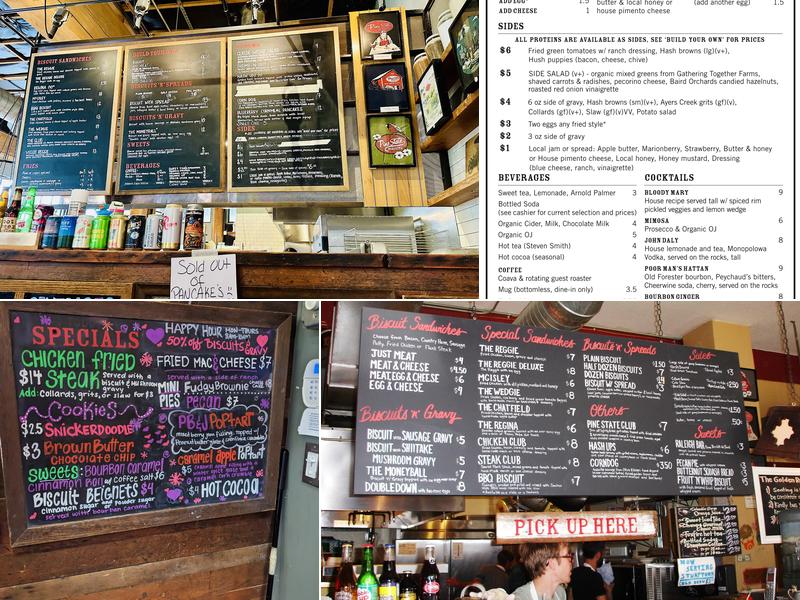 Pine State Biscuits | Division Menu