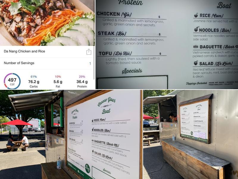 Da Nang Vietnamese Eatery Menu