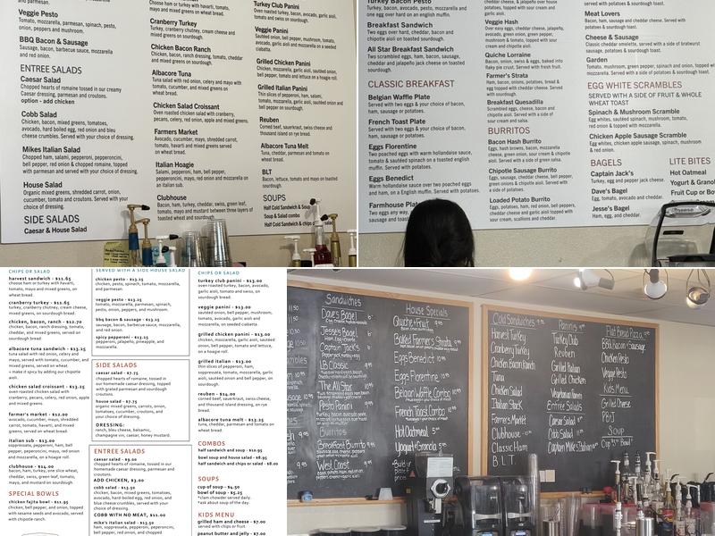 Longbottom Coffee & Tea Menu