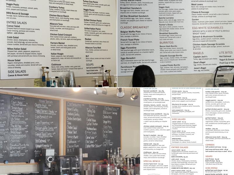 Longbottom Coffee & Tea Menu