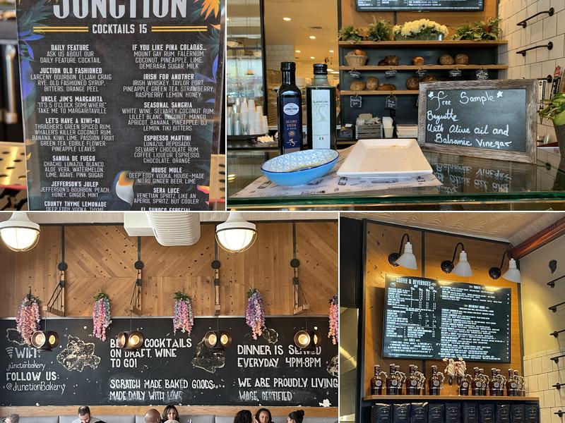 Junction Bakery & Bistro Menu