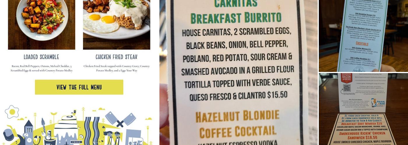Bruncheonette Menu