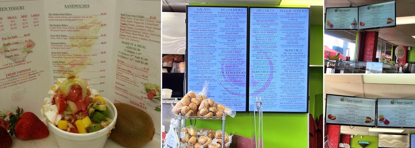 Melon Seed Deli & Frozen Yogurt Menu