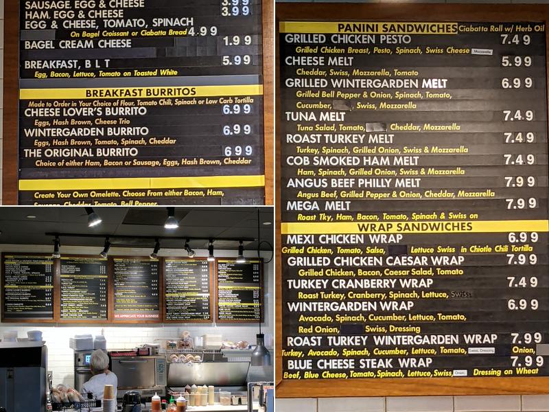 Needs Deli | Merchantile Menu