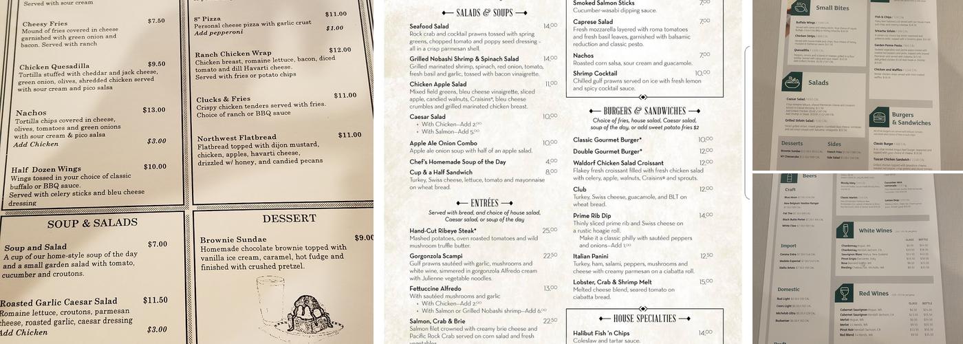 Ripples Riverside Bar And Grill Menu