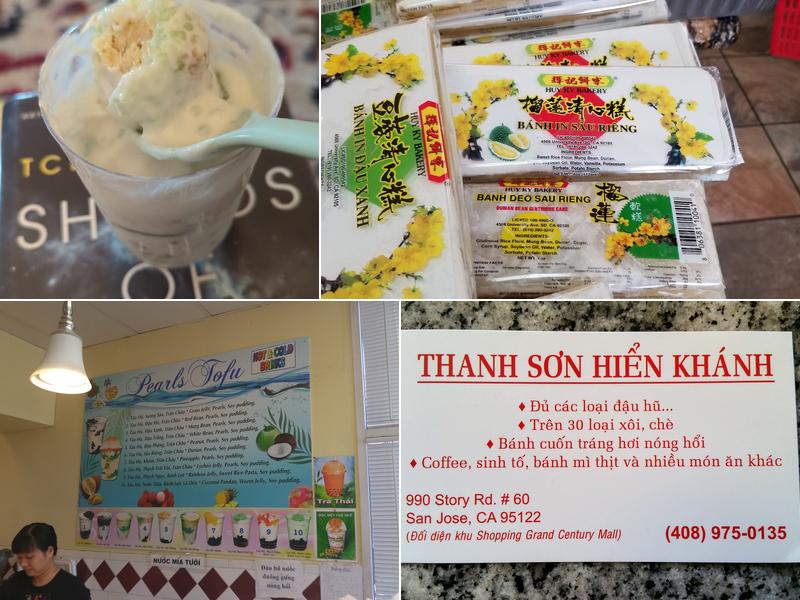 Thanh Son Hien Khanh Menu