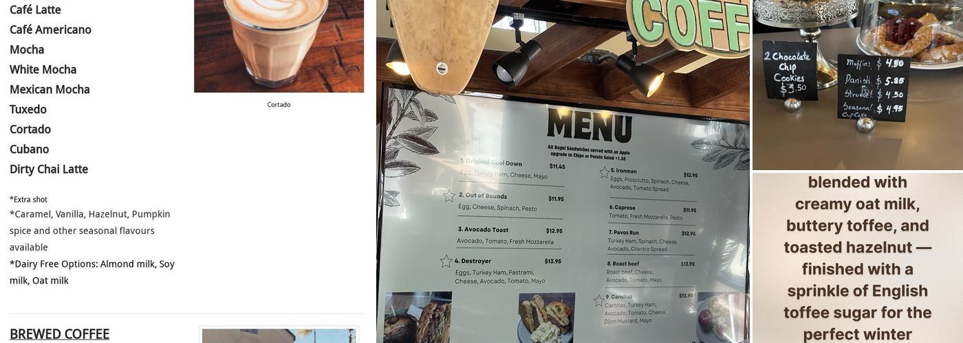 Cool Down Coffee Menu