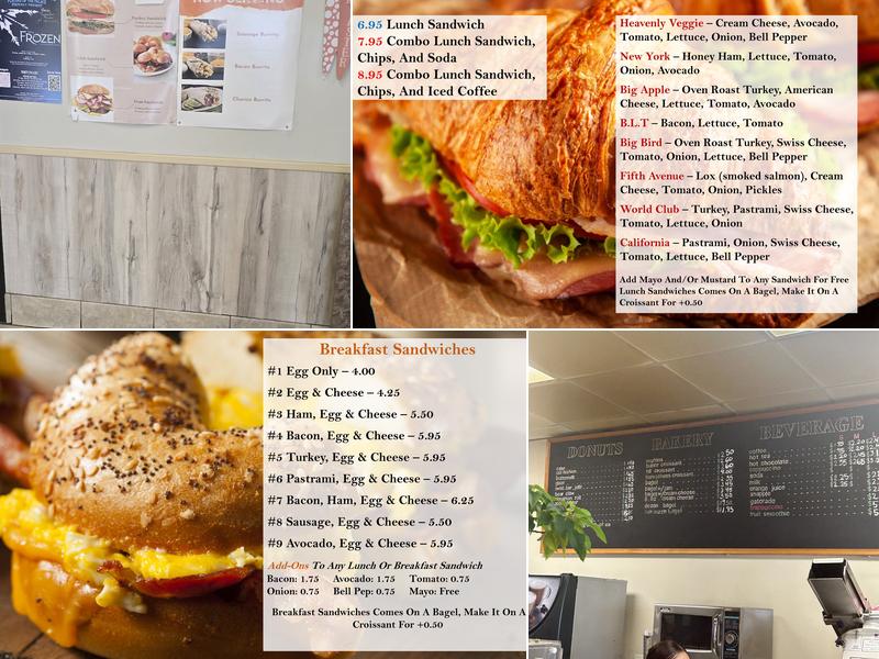 Miss Donuts And Bagels Menu