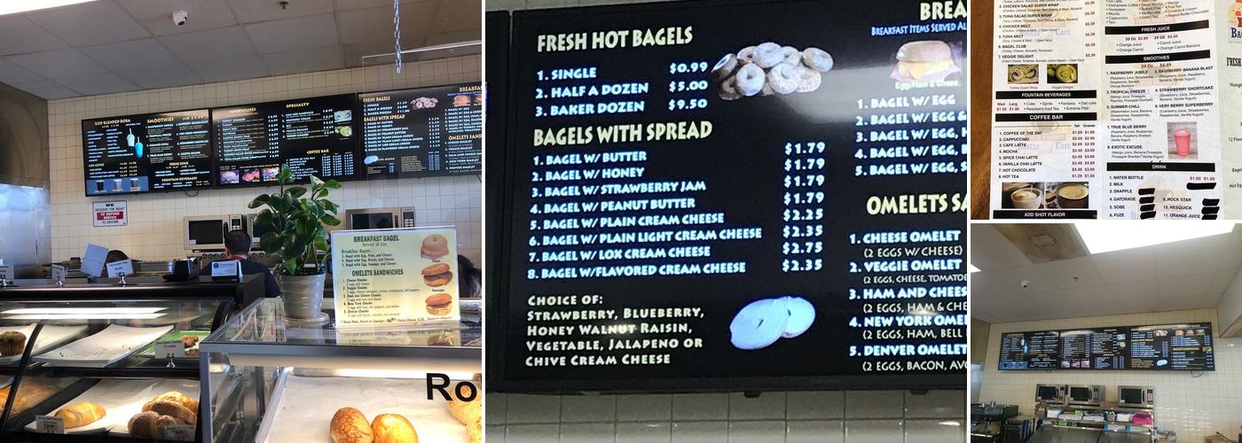 Fresh Gourmet Bagels & Cafe Menu