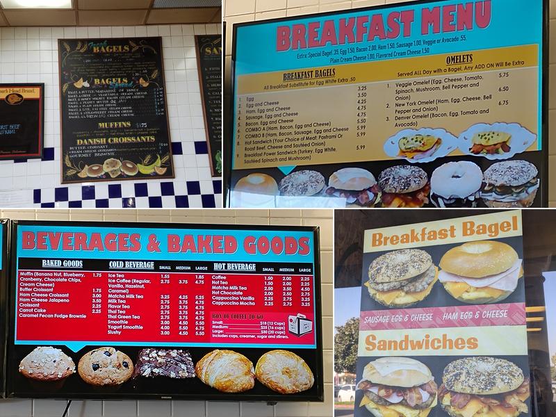 5th Ave Bagelry Menu