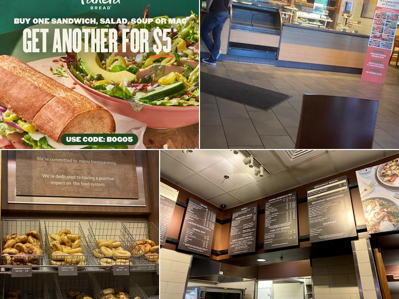Panera Bread Menu