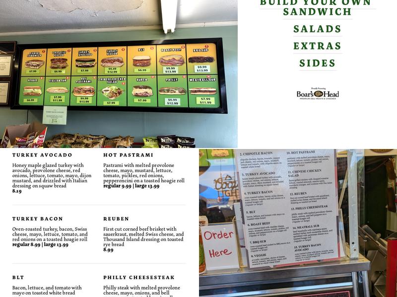 Tucker's Market & Deli Menu