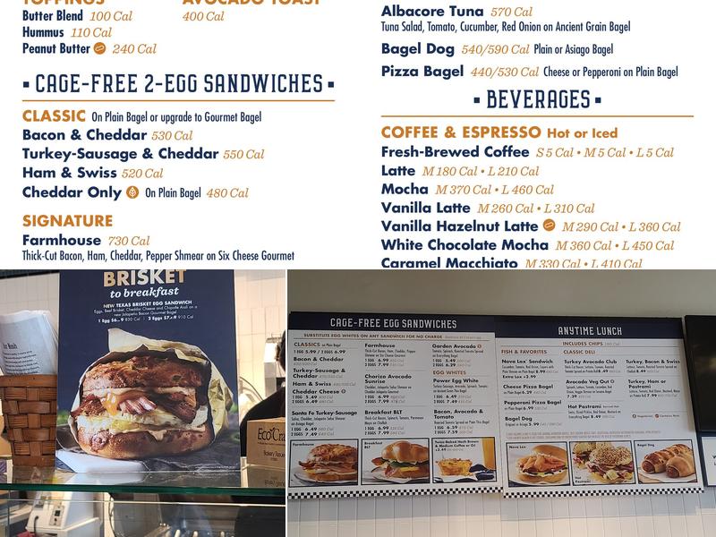 Noah's NY Bagels Menu
