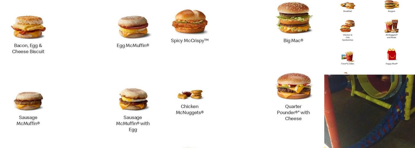 McDonald's Menu