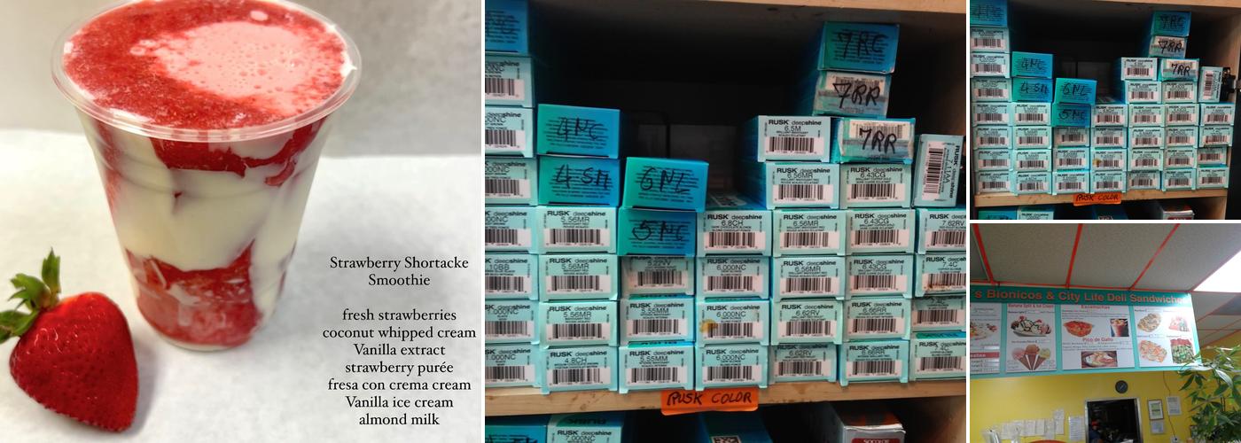 Carmen's Bionicos Menu