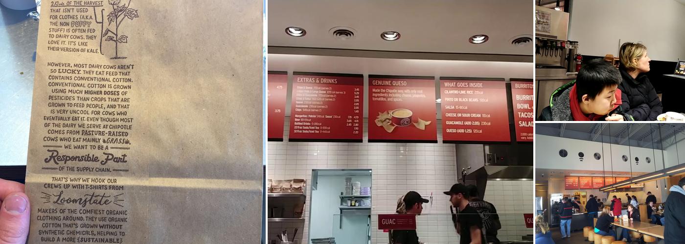 Chipotle Mexican Grill Menu