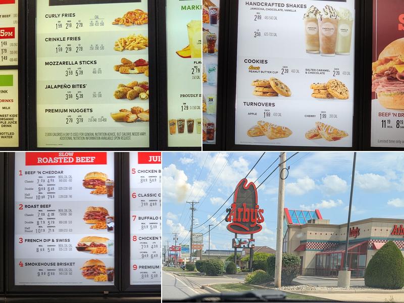 Arby's Menu