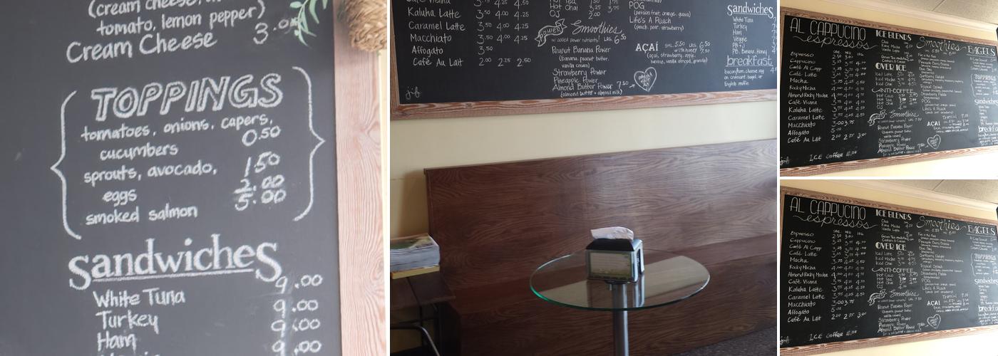 Al Cappuccino Coffee House Menu