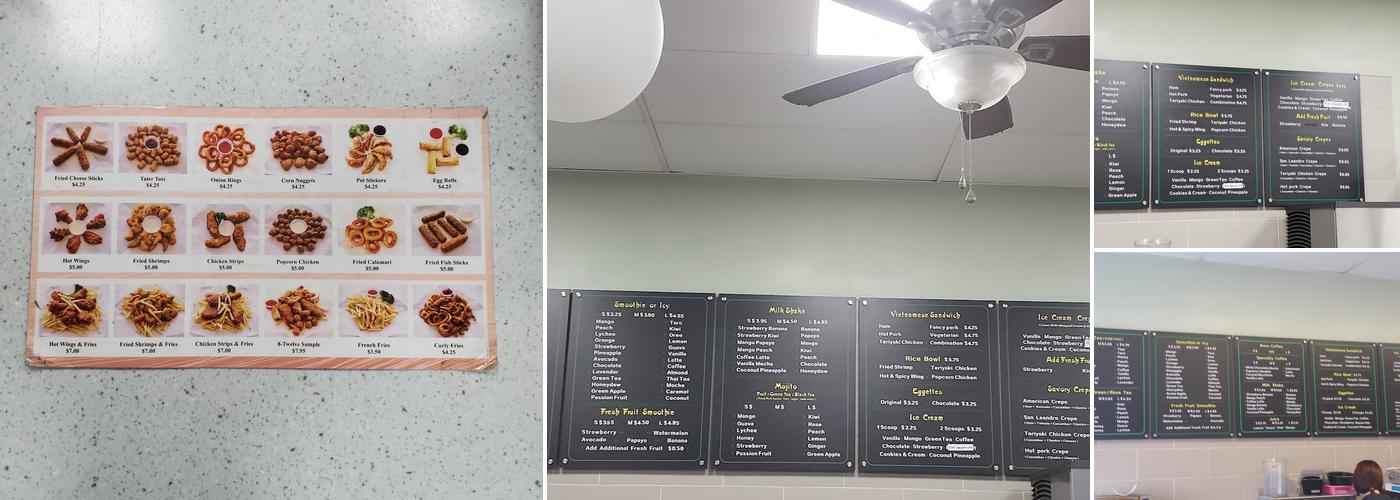 8-Twelve Oriental Market Menu