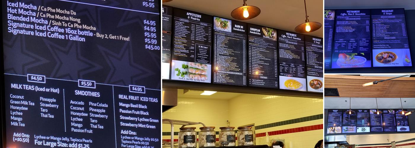 Lee's Sandwiches Menu