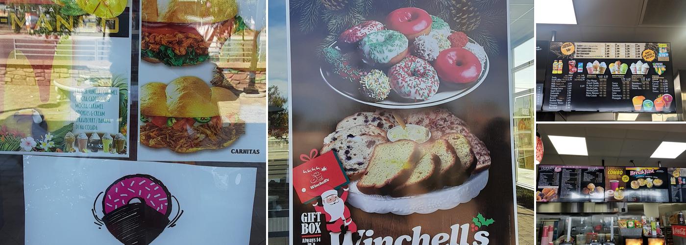 Winchell's Donut House Menu