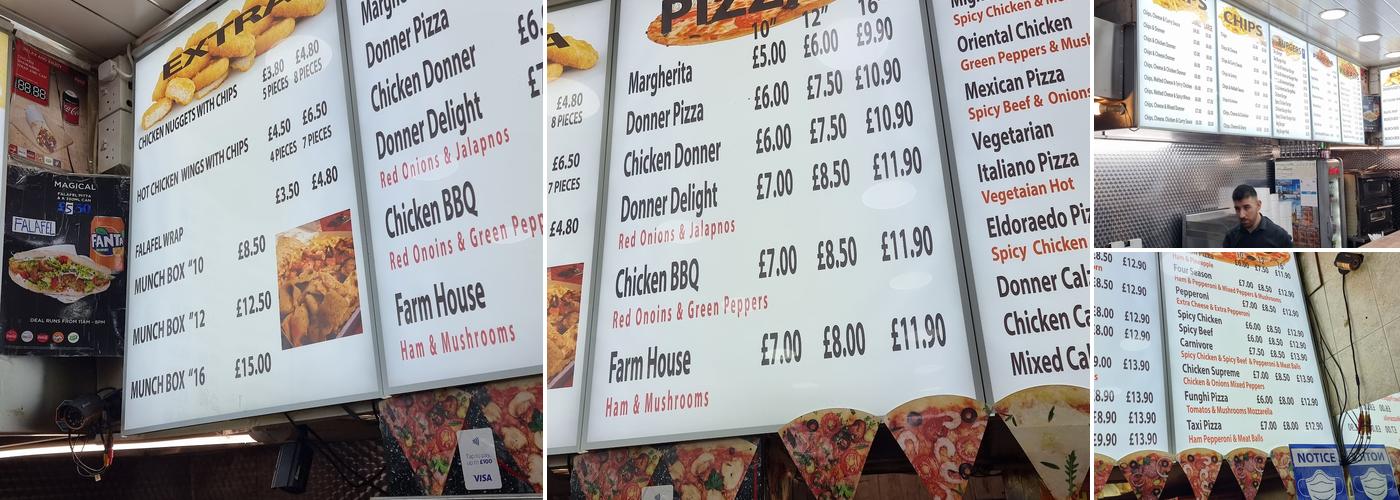 Magical - Sauchiehall Street Menu