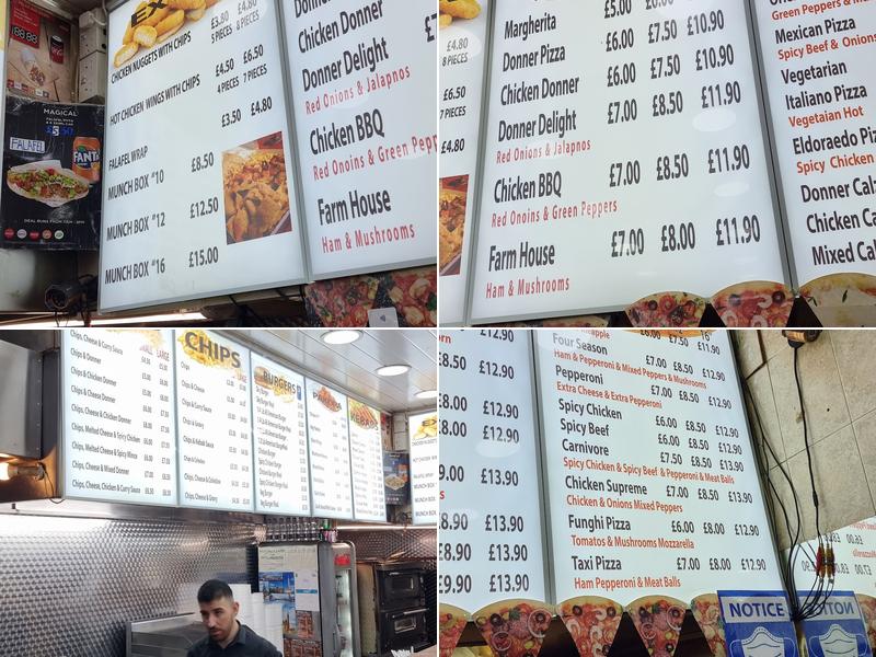 Magical - Sauchiehall Street Menu