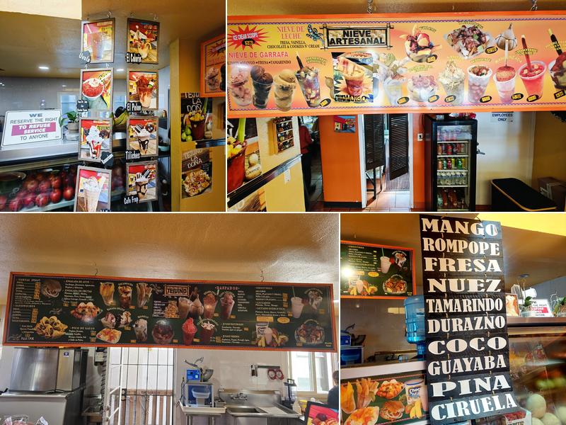 Las Uvas Tejuinos La Dona Menu