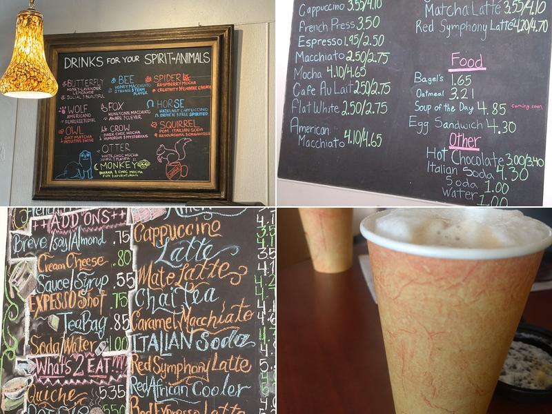 Marcella June's Coffee Lounge Menu