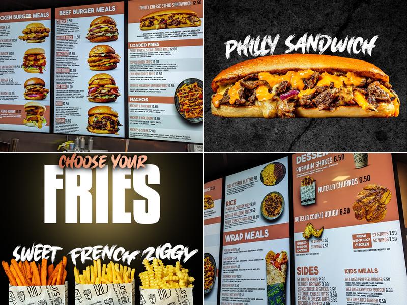 Chilo's Burgers - Kinning Park Glasgow Menu