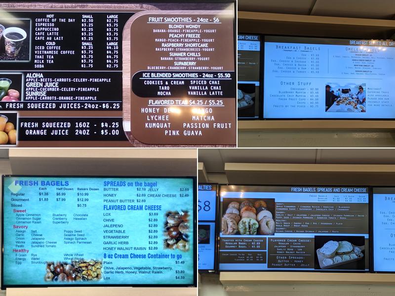 The Bagelry Covina Menu