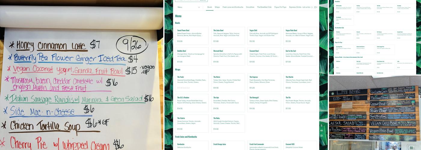 That's A Wrap Cafe Menu