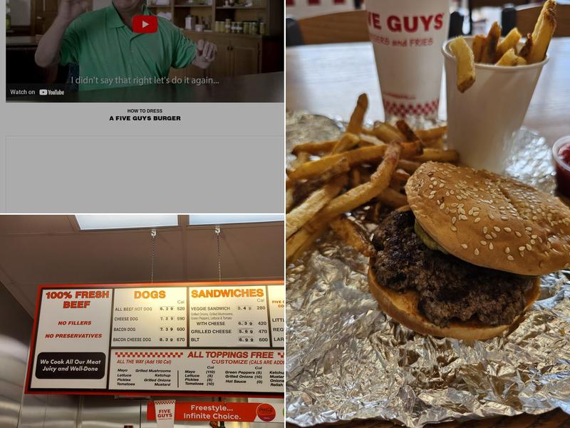 Five Guys Menu