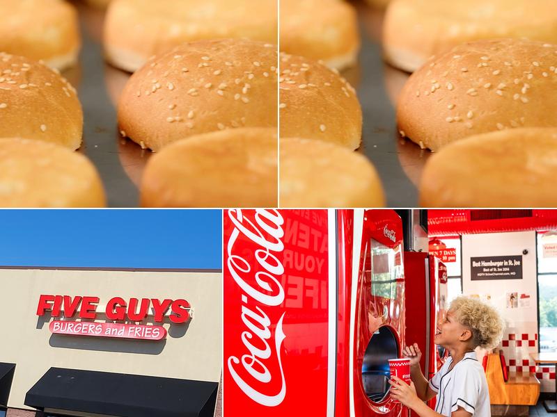 Five Guys 3292 Elida Rd Suite 300, Lima